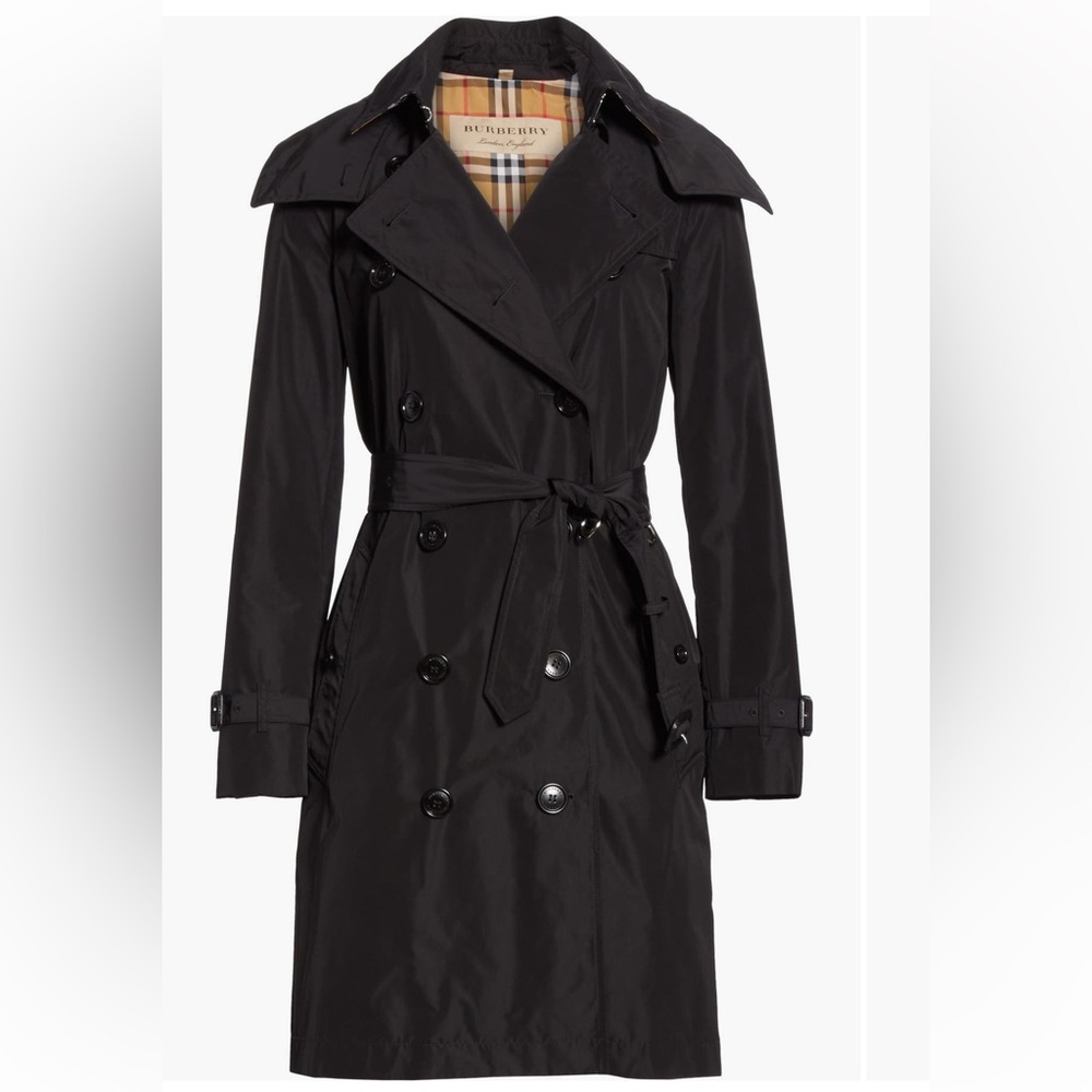 Authentic BURBERRY •Like New* Kensington Trench Coat